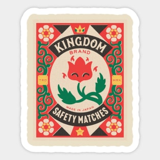 Kingdom Safety Matches Sticker